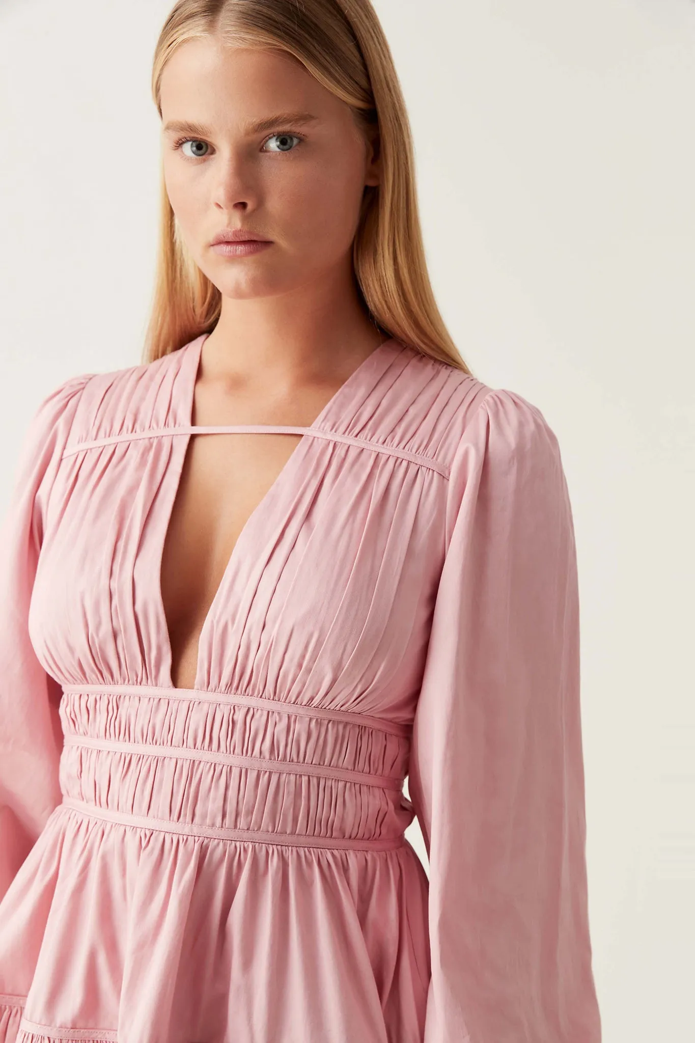 Fallingwater Ruched Mini Dress