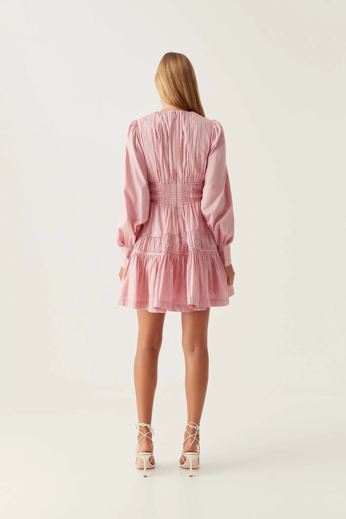 Fallingwater Ruched Mini Dress