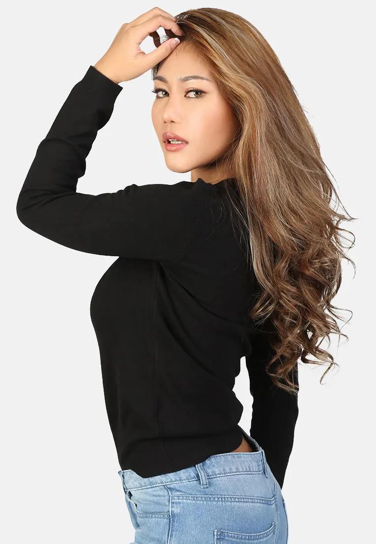 Fine Knit Striped Sweater