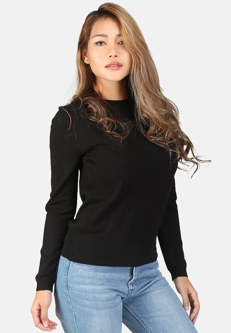 Fine Knit Striped Sweater
