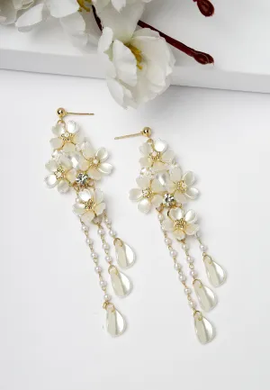 Floral Drop Earrings