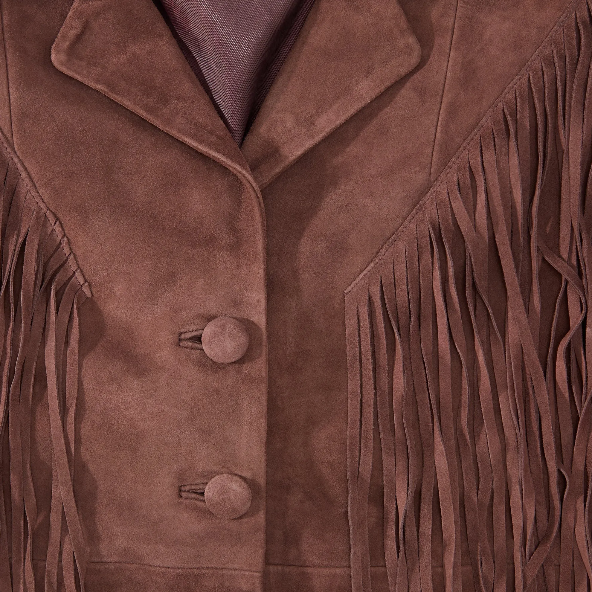 Fringe Suede Jacket
