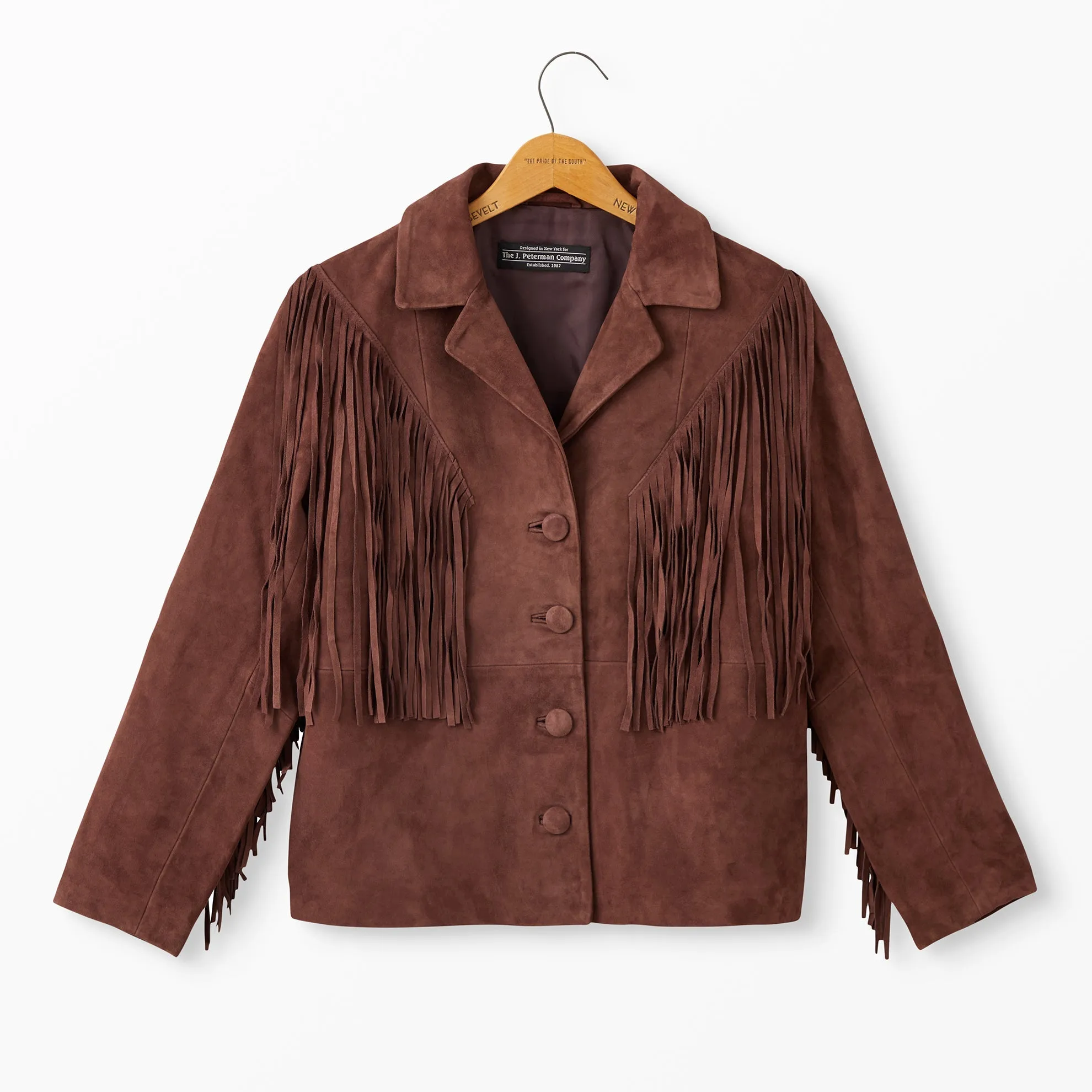 Fringe Suede Jacket