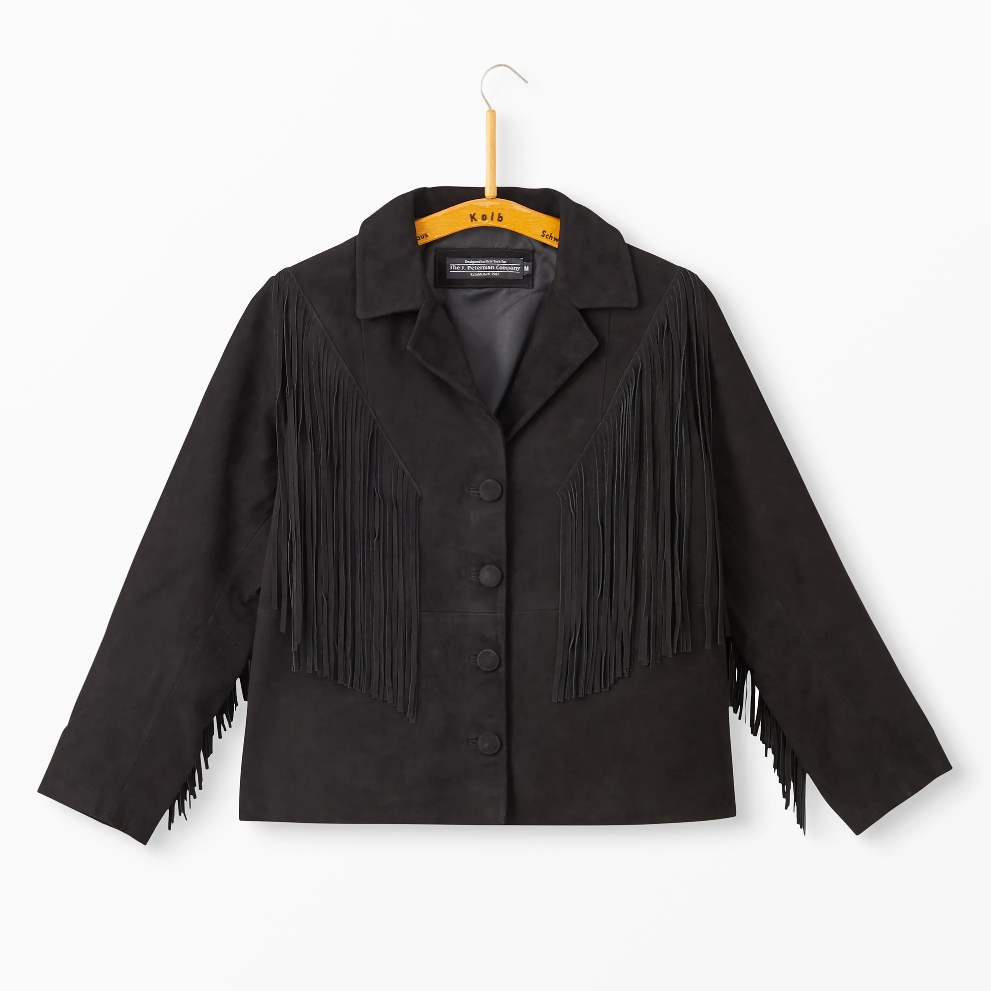Fringe Suede Jacket