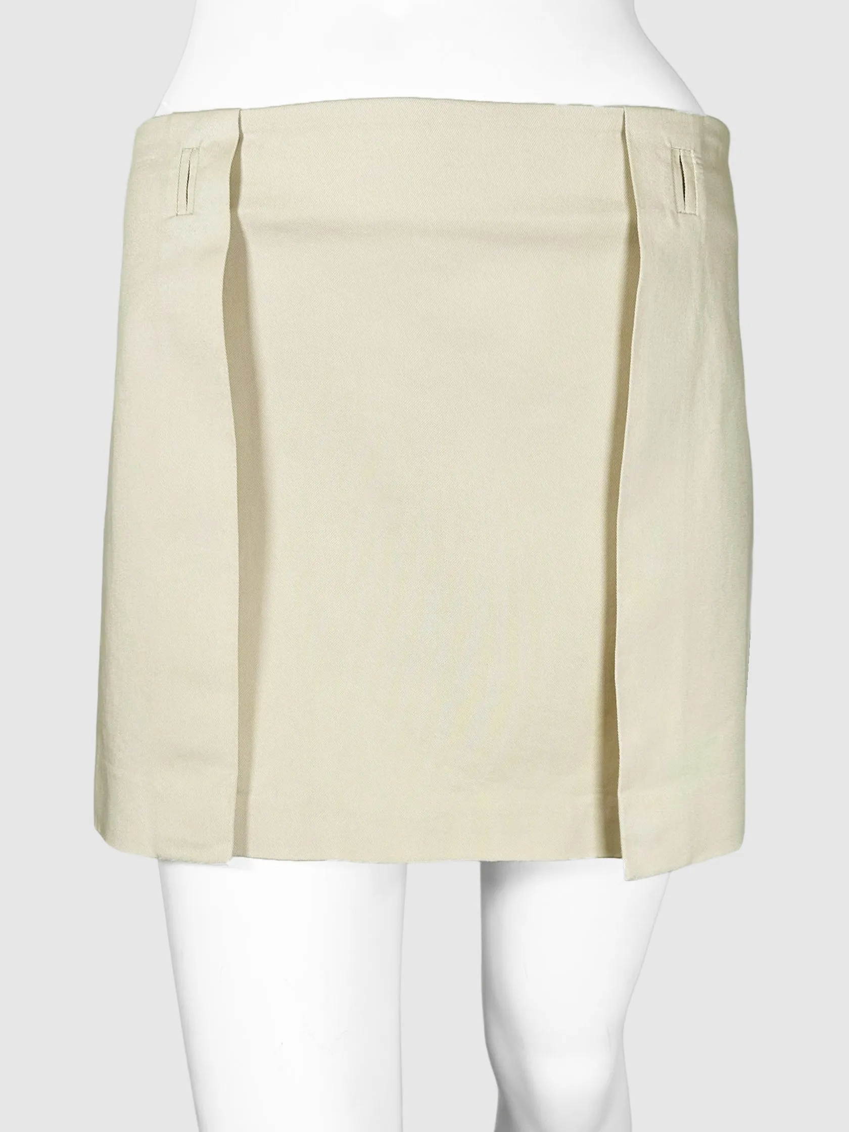 Front Layer Mini Skirt - Size 42