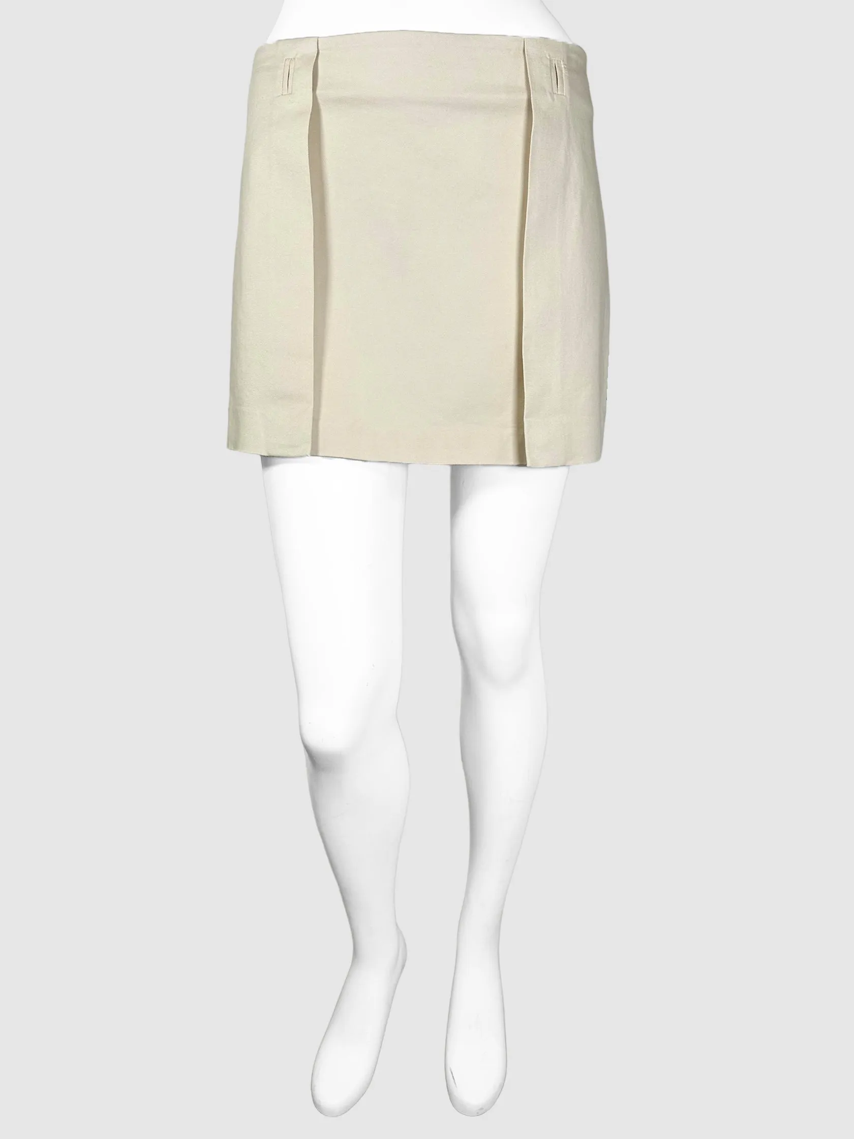 Front Layer Mini Skirt - Size 42