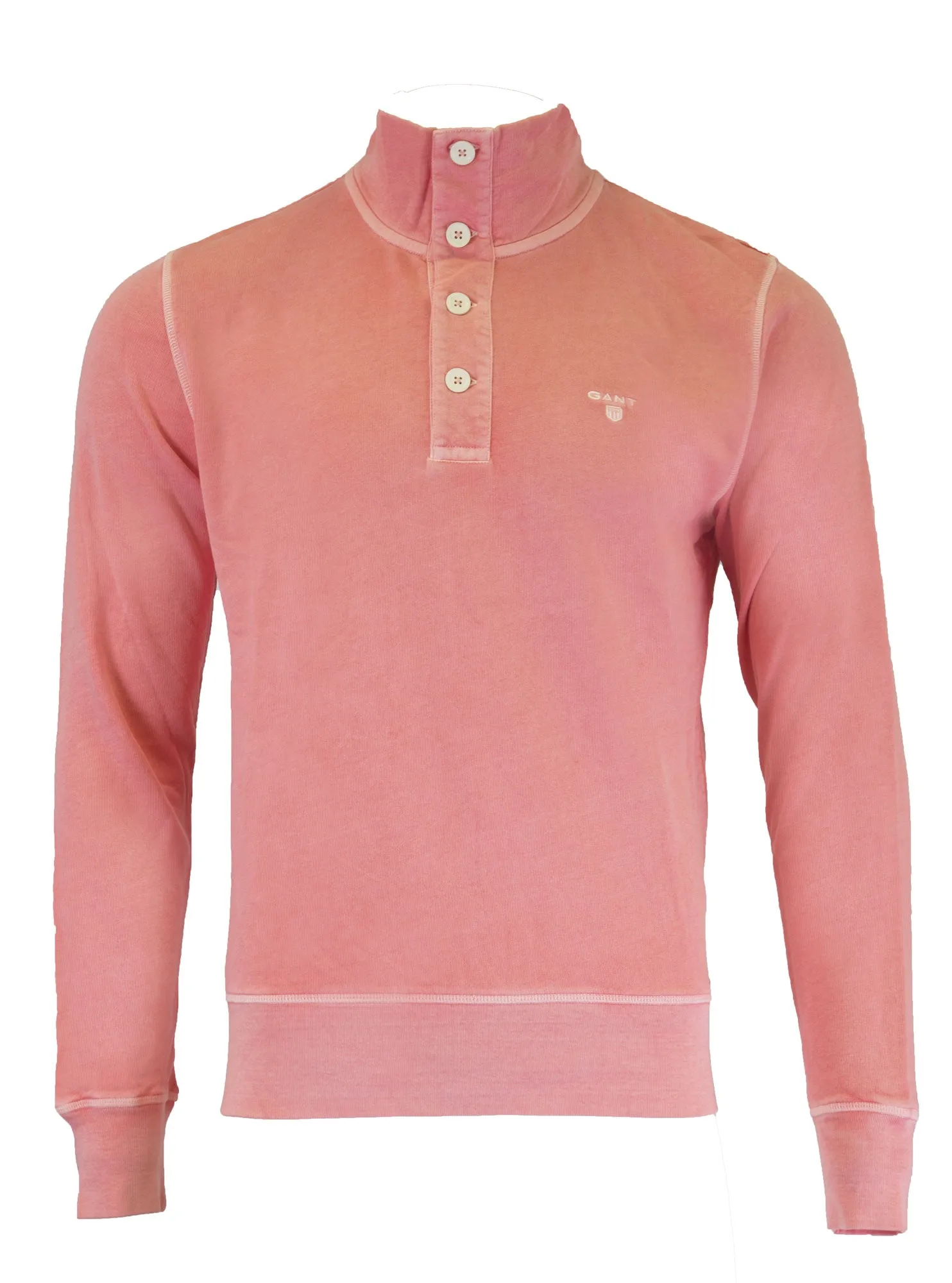 GANT Men's Sunbleached  Cotton Mock Neck 266102 Size M $165 NWT