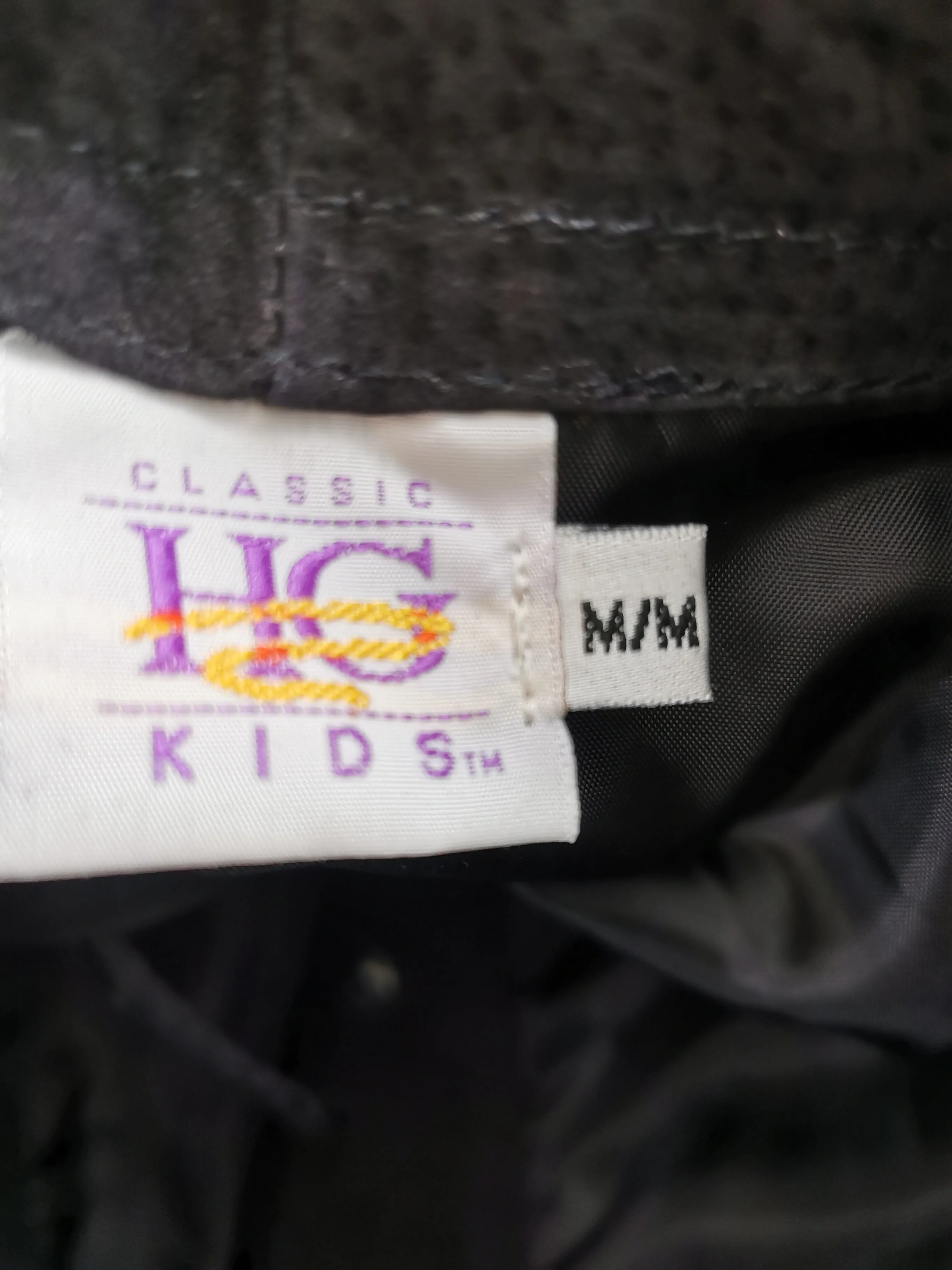 GIRL SIZE MEDIUM (10/12 YEARS) - CLASSIC HG KIDS, Black Leather Suede Skirt EUC B52