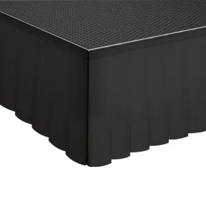 Global Truss GT Stage Deck Polyester Skirt 105 x 30cm Pleated