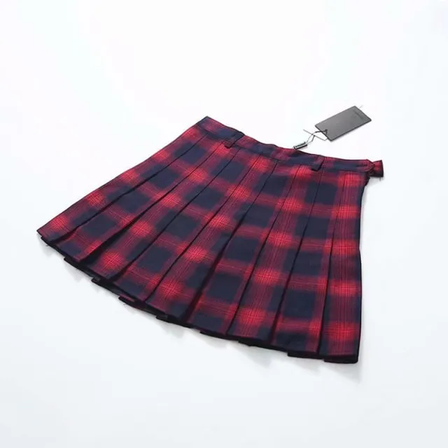 Gothic Punk Harajuku Pleated Skirt