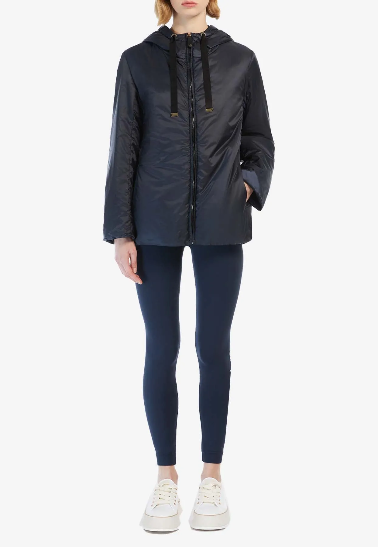 Greenh Zip-Up Padded Jacket