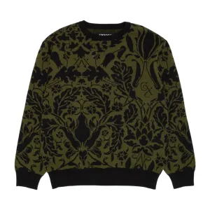 GX1000 Jacquard Knit Floral Sweater
