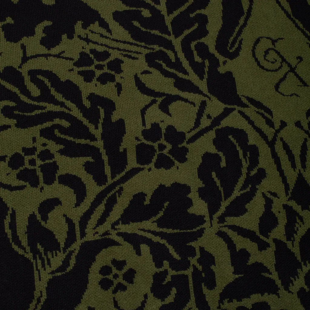 GX1000 Jacquard Knit Floral Sweater