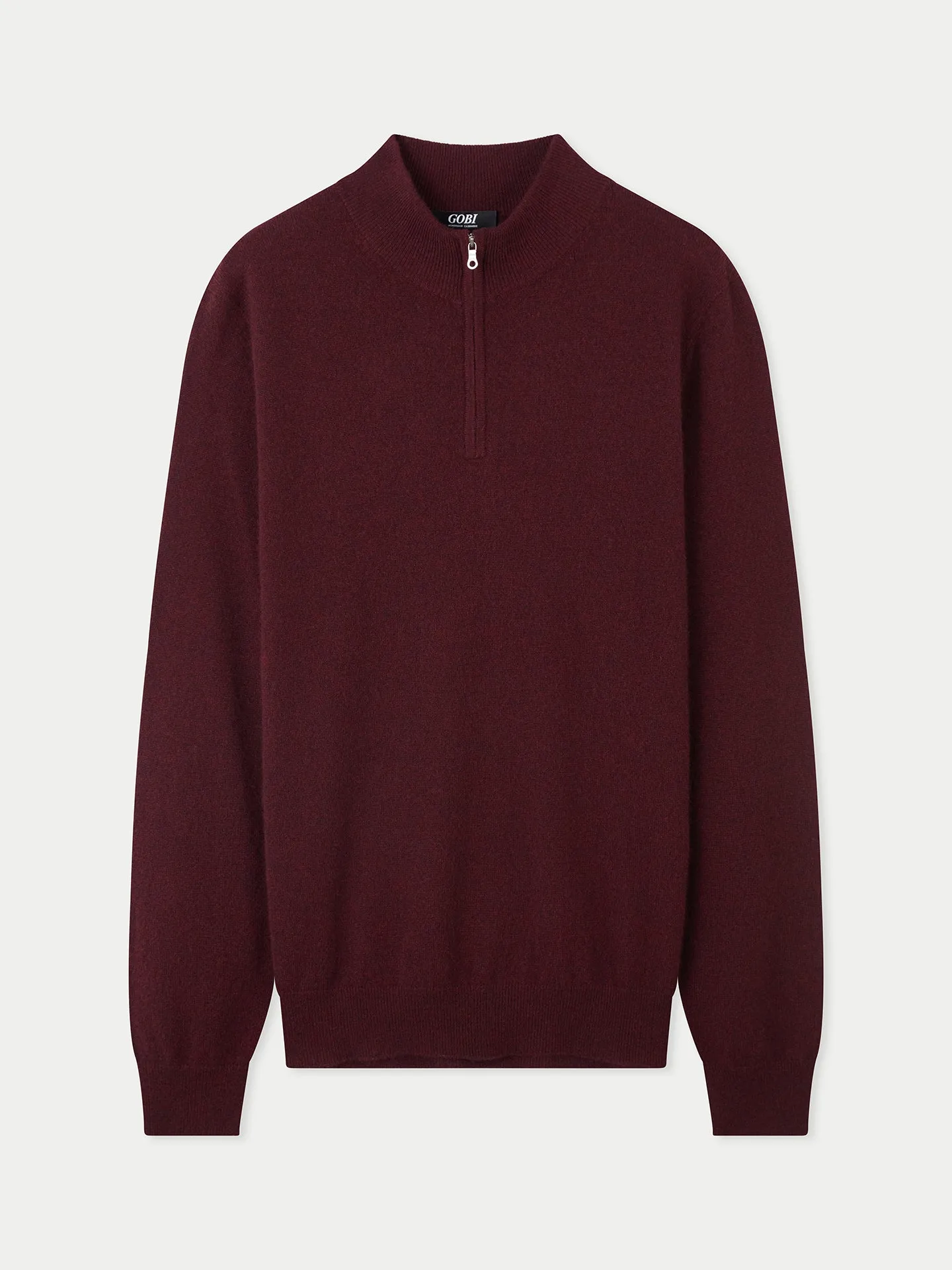 Half-Zip Cashmere Sweater