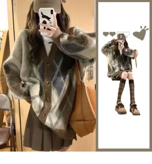 Harajuku sweater   skirt two-piece set  UB96020