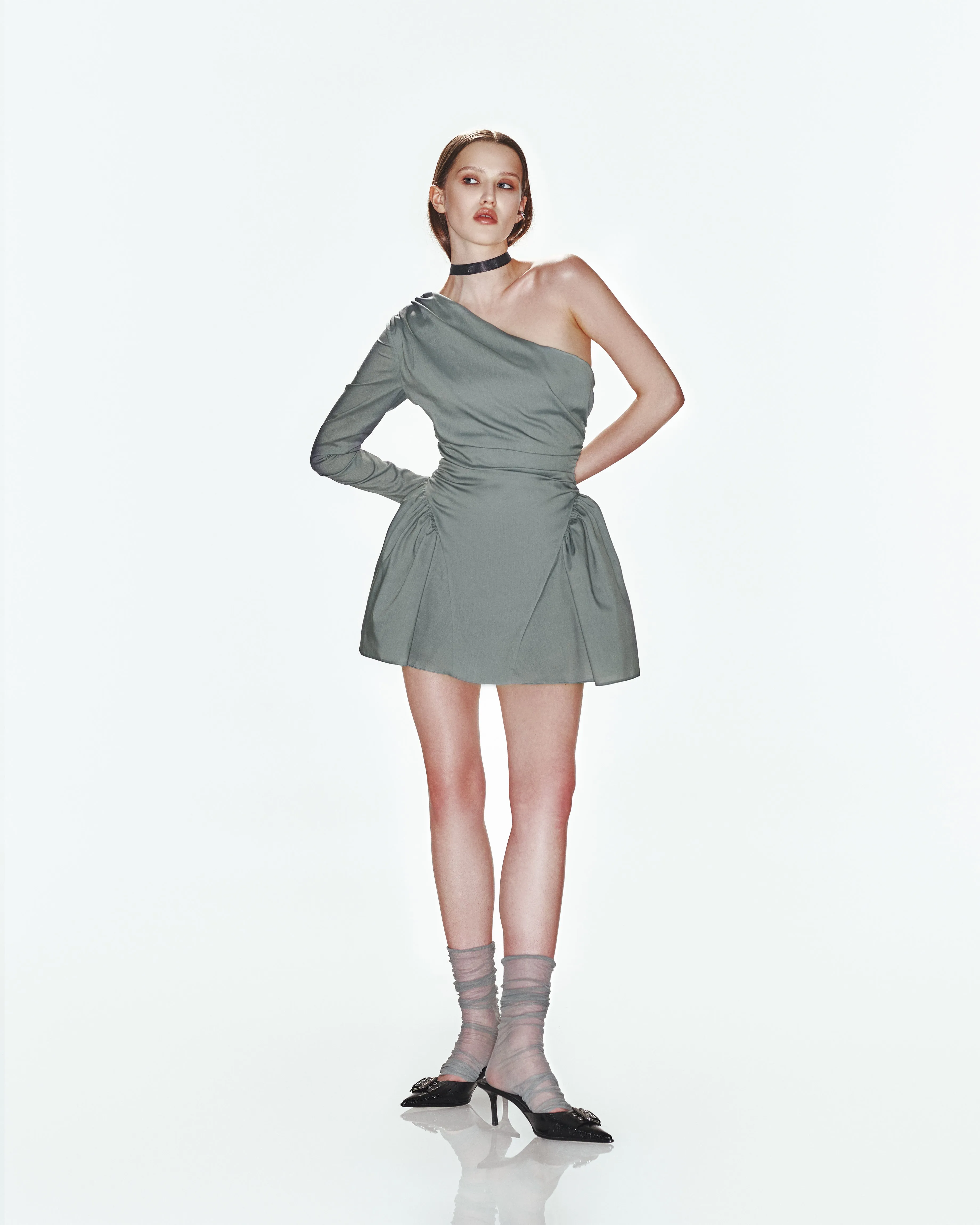 Here She is Dress in Sea Moss