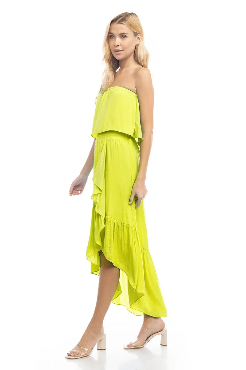 High Low Tube Dress