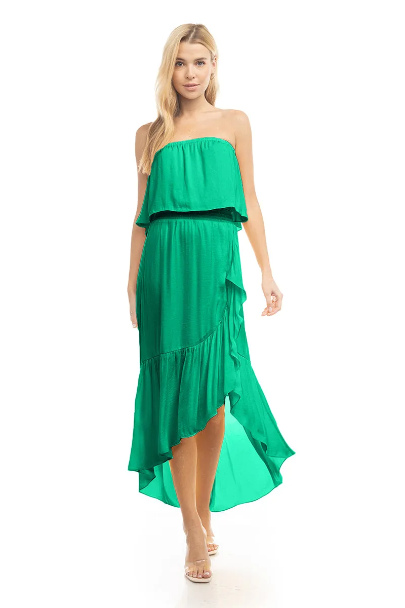 High Low Tube Dress