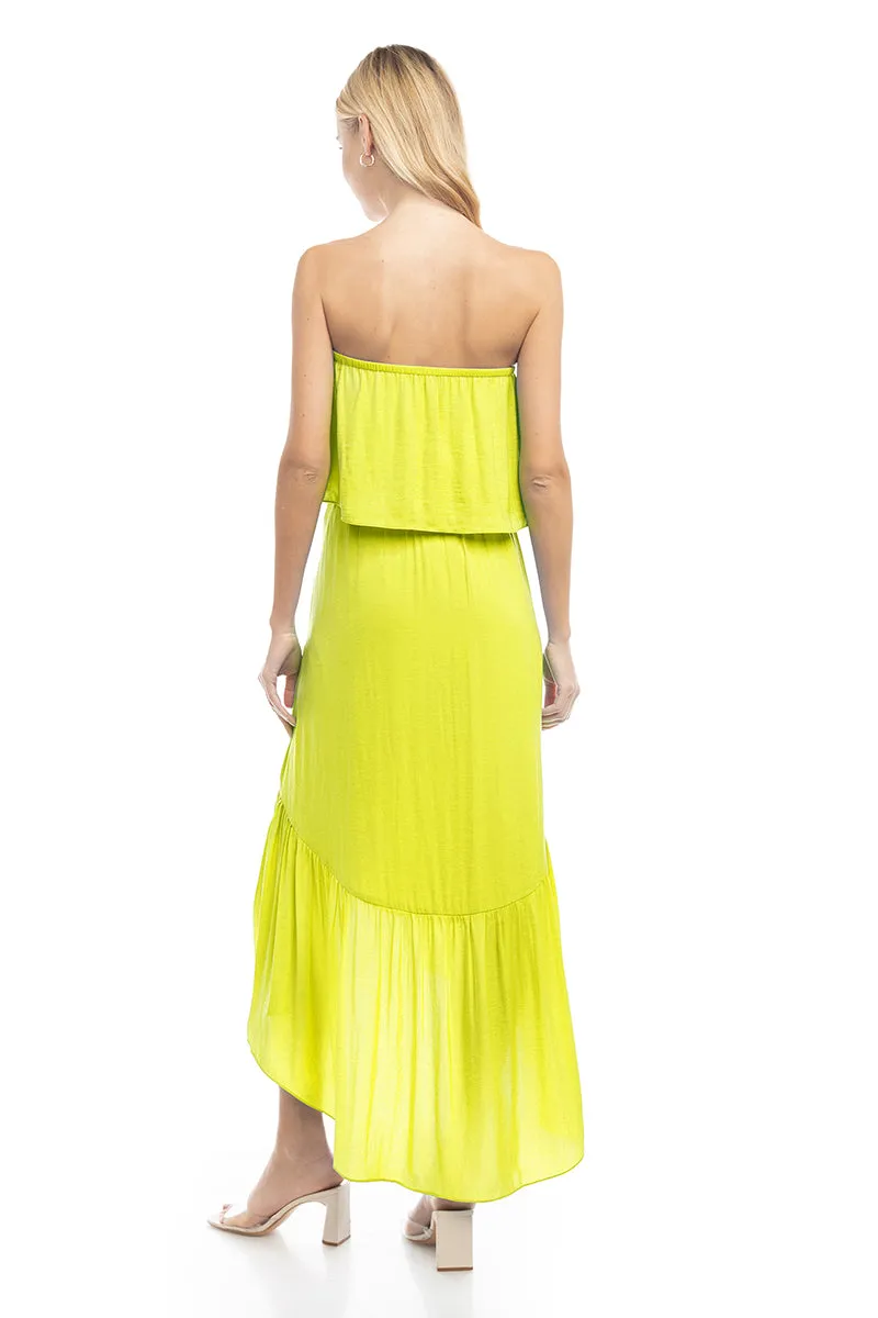 High Low Tube Dress