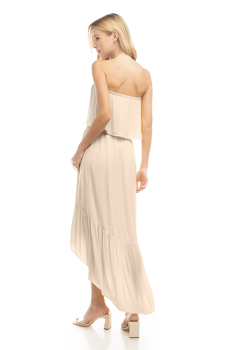 High Low Tube Dress