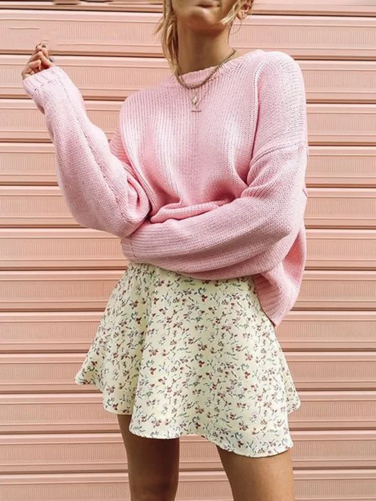 High Waist Pleated Mini Skirt - multiple prints