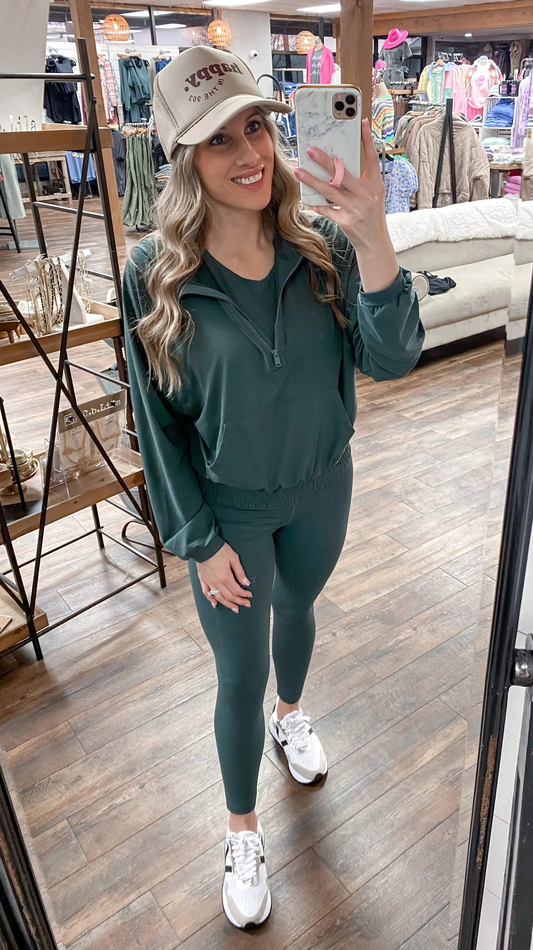 Hold The Position Quarter Zip Hoodie
