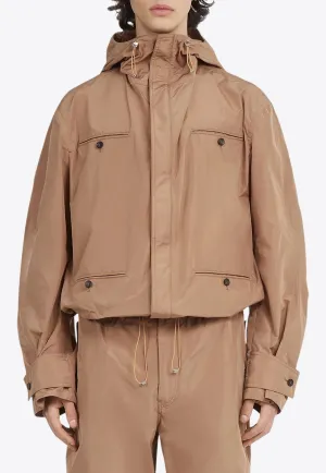 Hooded Zip-Up Jacket