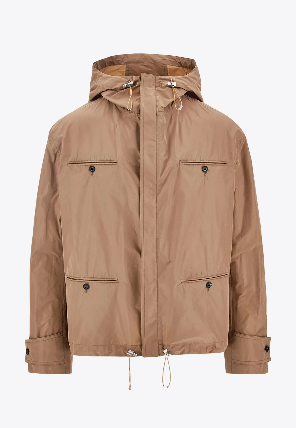Hooded Zip-Up Jacket