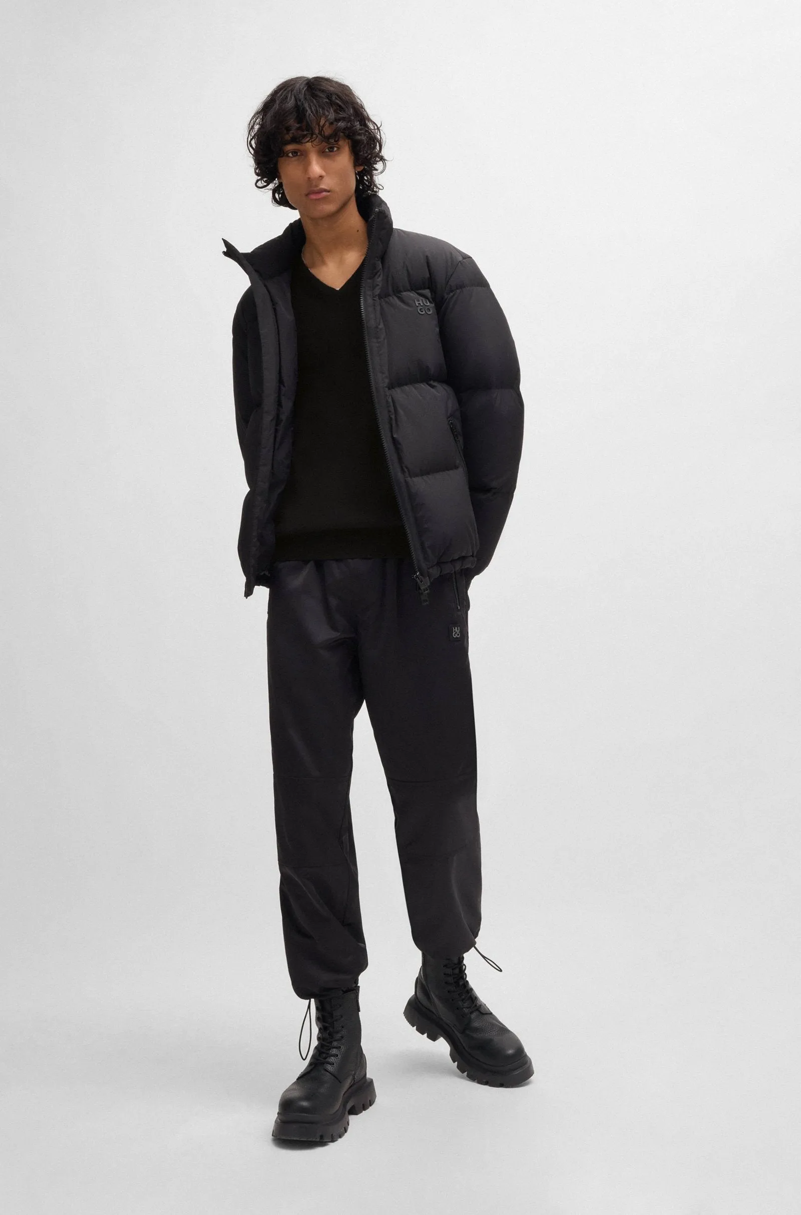 HUGO Sweaters Regular Fit in Wool - SAN VREDO-M 10243179 01-50474172