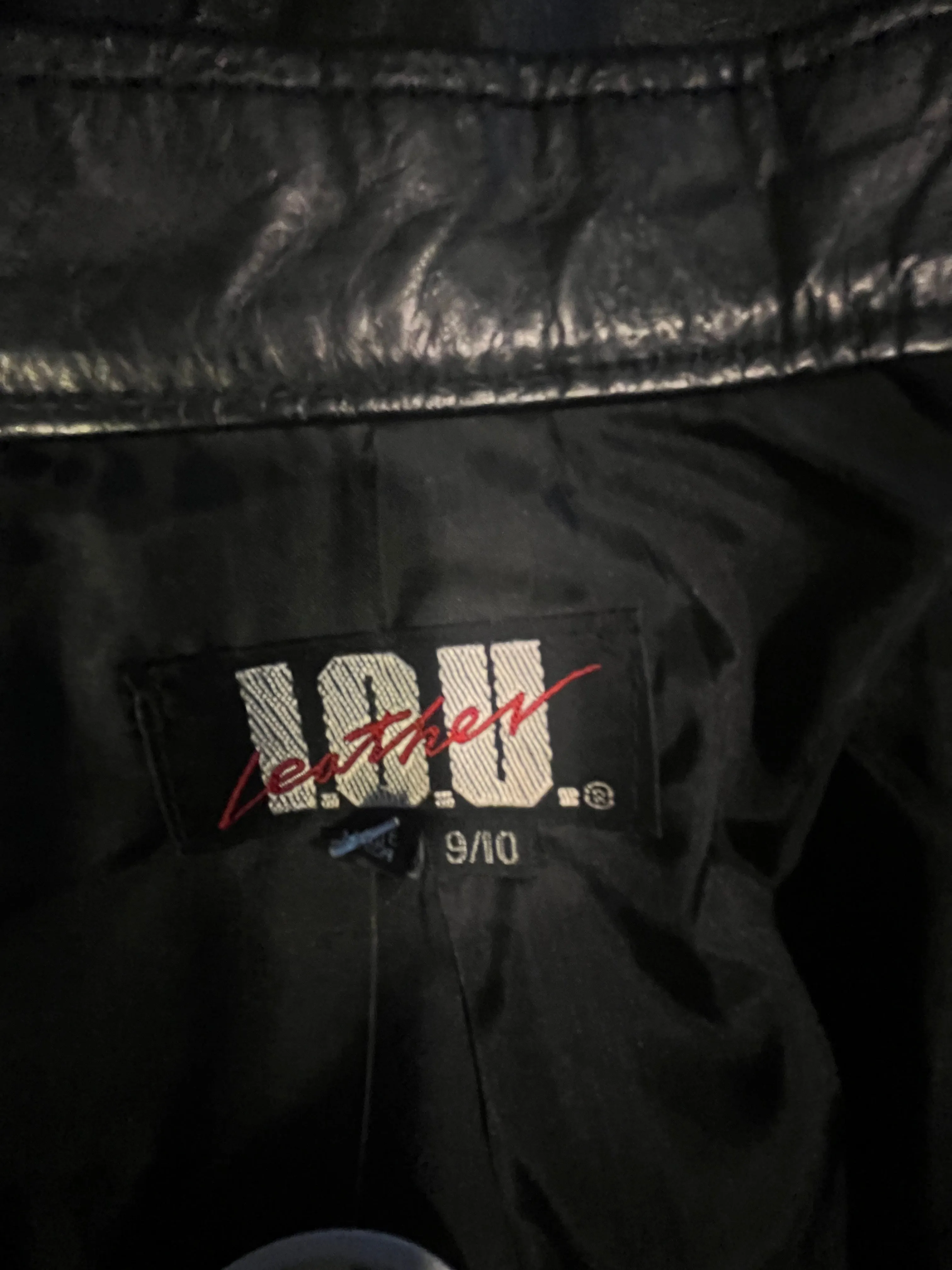 I.O.U Leather Mini, size 9/10, #17a