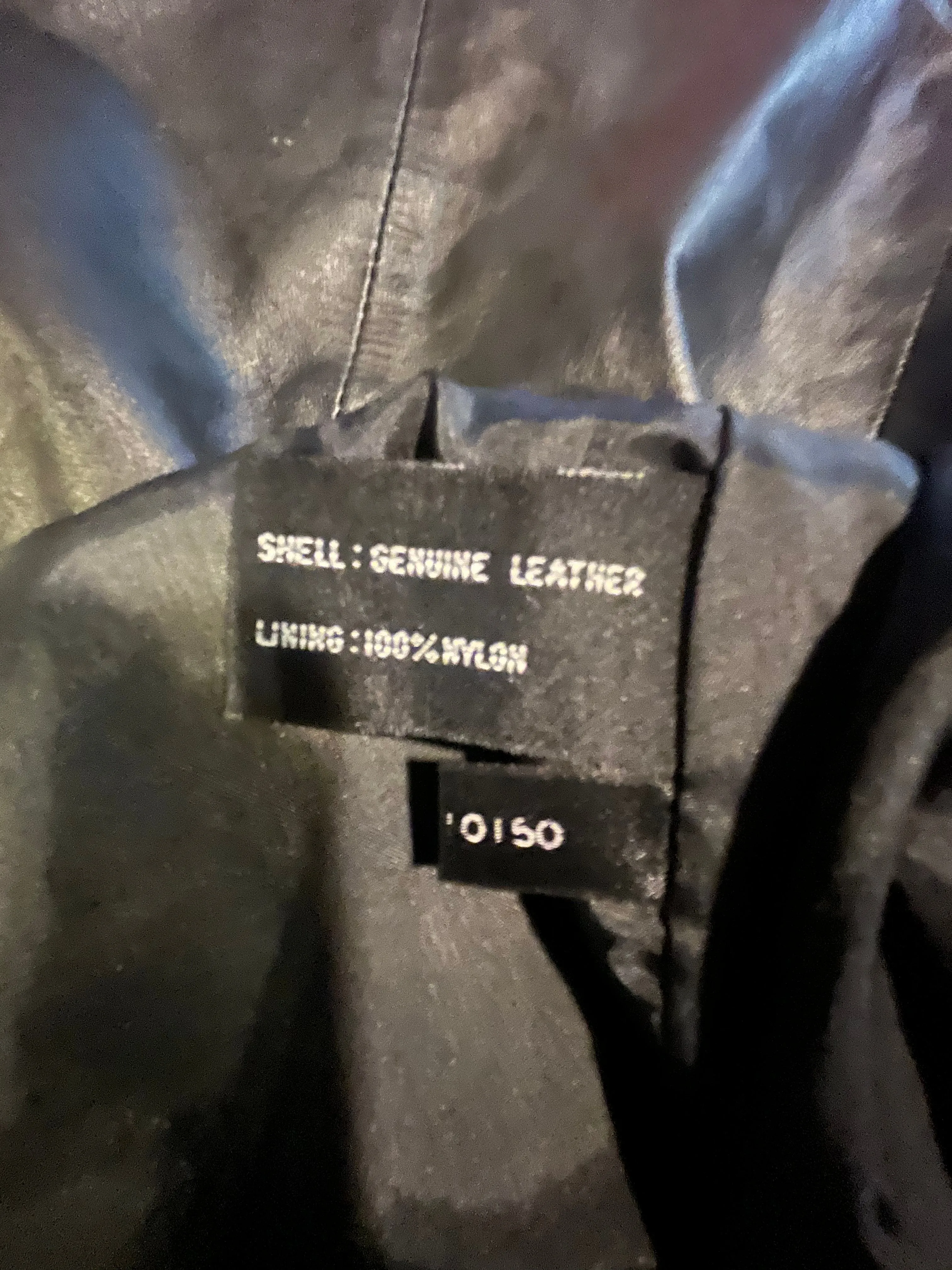 I.O.U Leather Mini, size 9/10, #17a