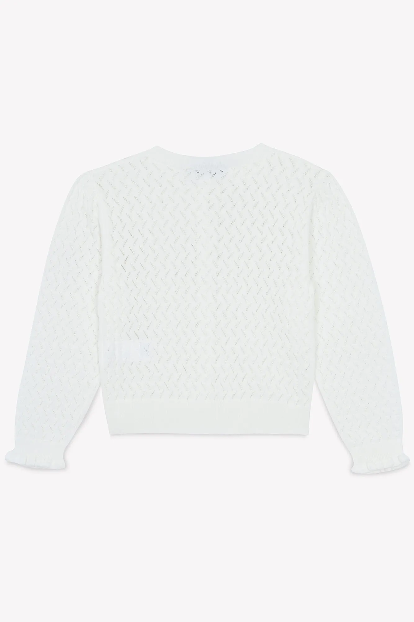 JARDIN D'ETE CARDIGAN C - Nacre