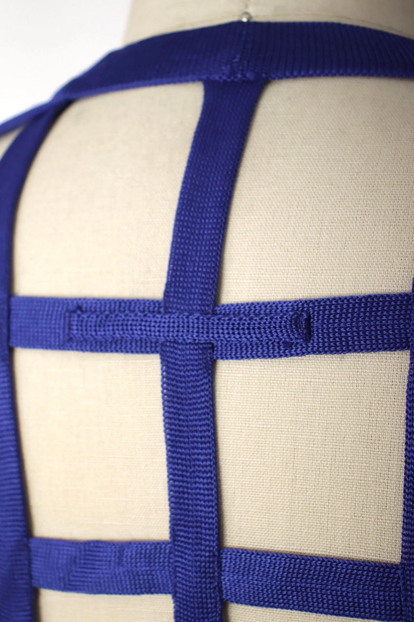 Jean Paul Gaultier Caged Stripe Cardigan