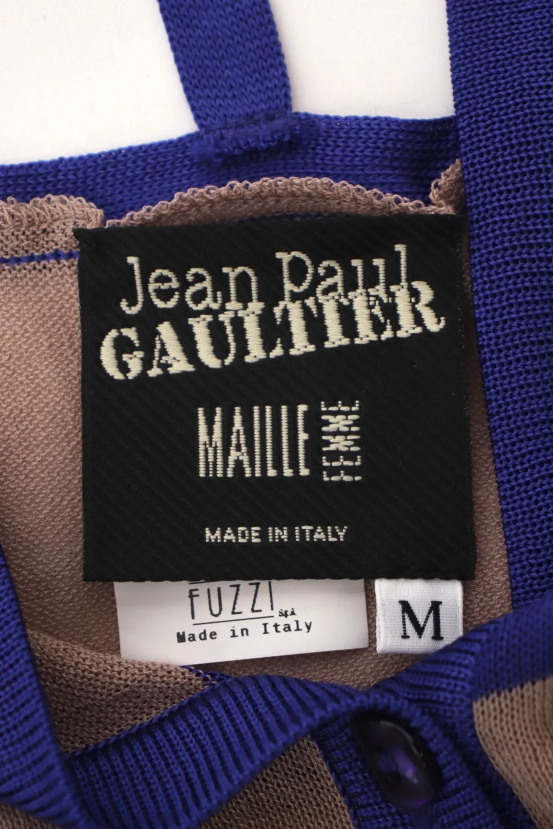 Jean Paul Gaultier Caged Stripe Cardigan