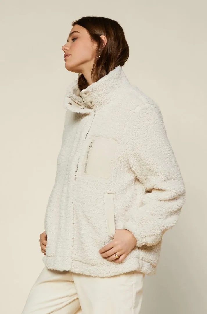 JK7 SHERPA ZIP JACKET