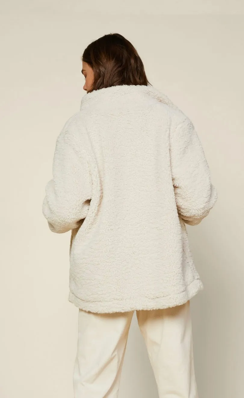 JK7 SHERPA ZIP JACKET