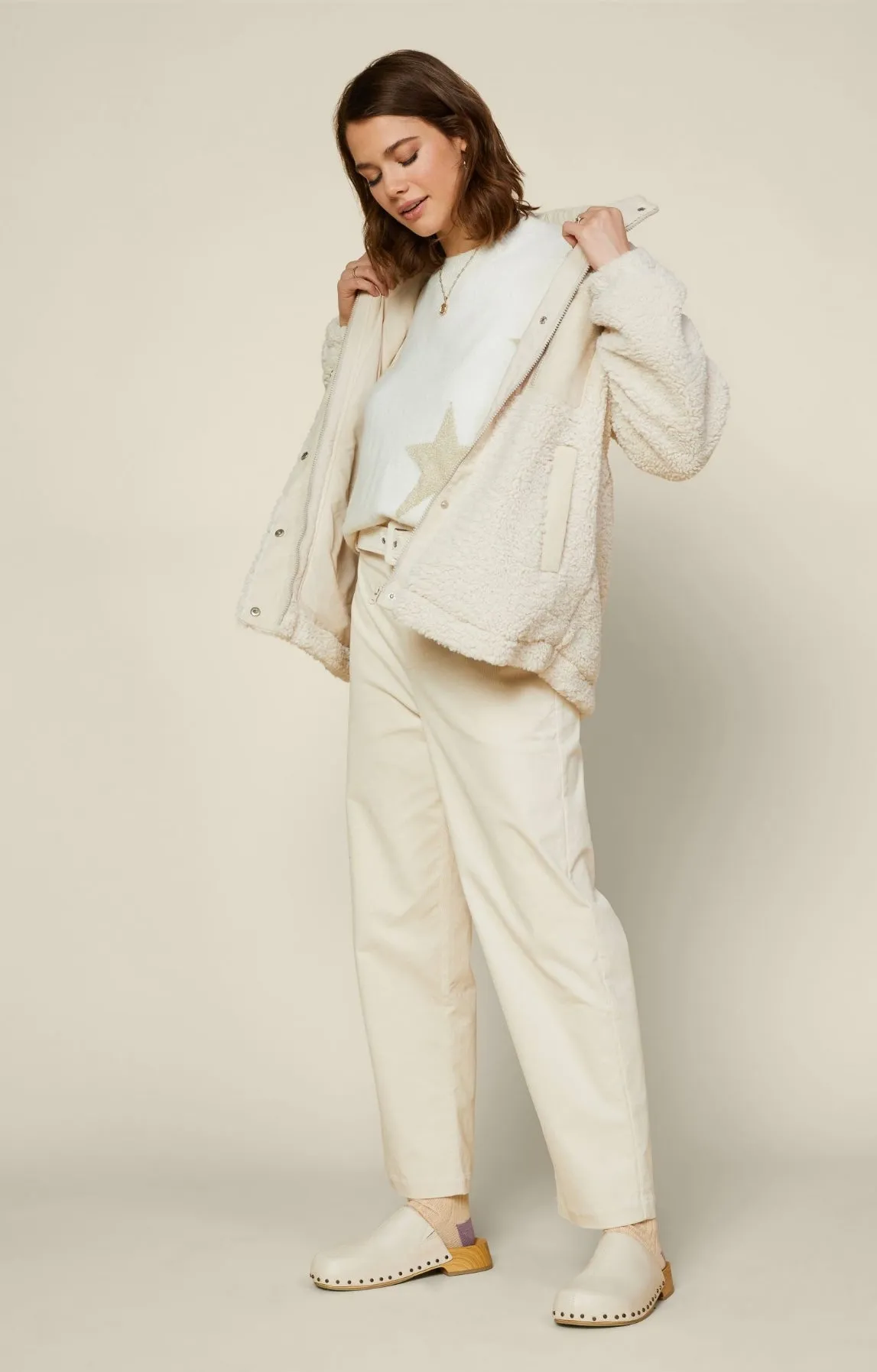 JK7 SHERPA ZIP JACKET
