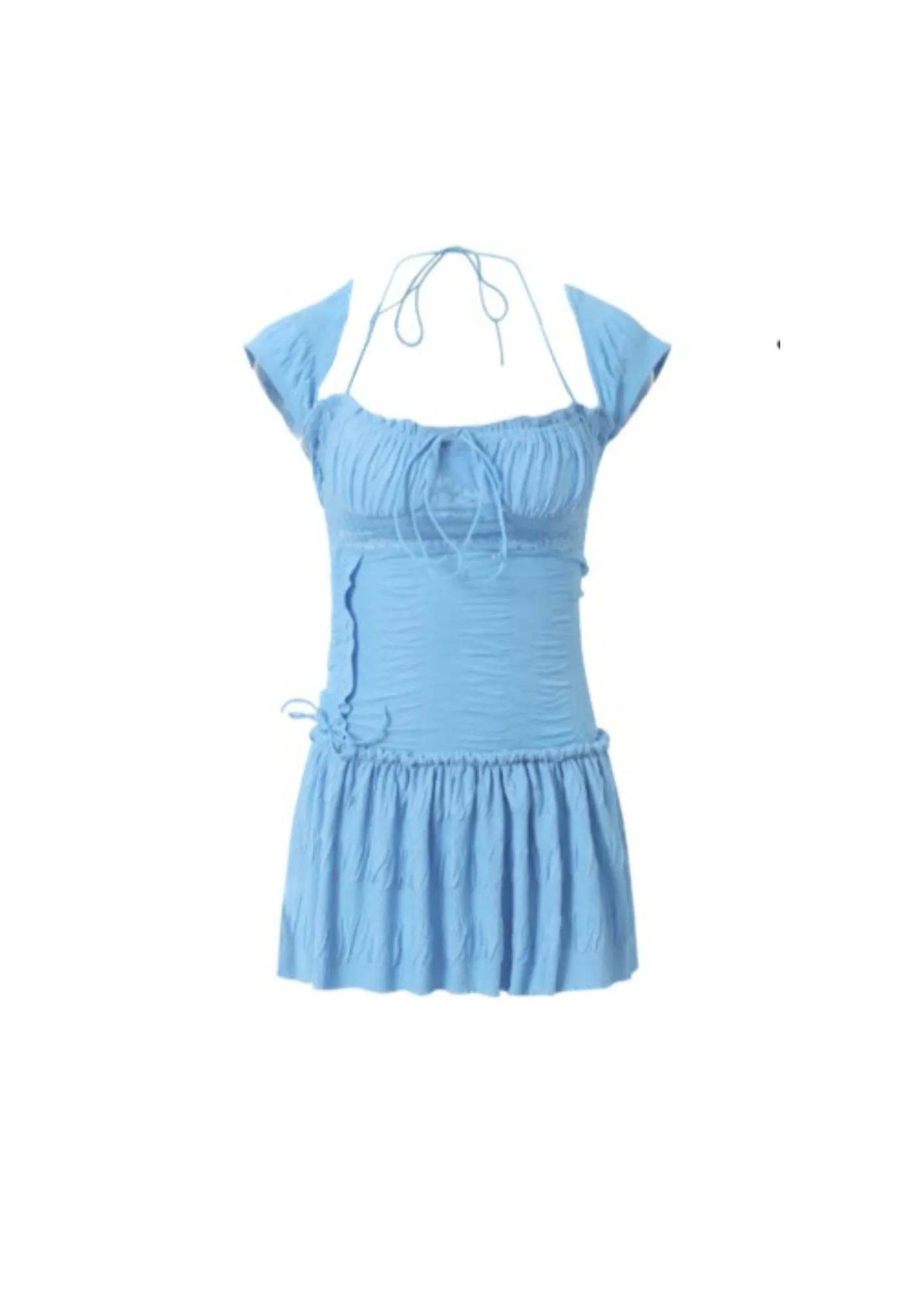Jolene Mini Dress - Blue
