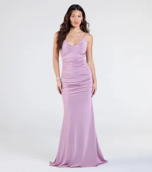 Justine V-Neck Mermaid Formal Dress