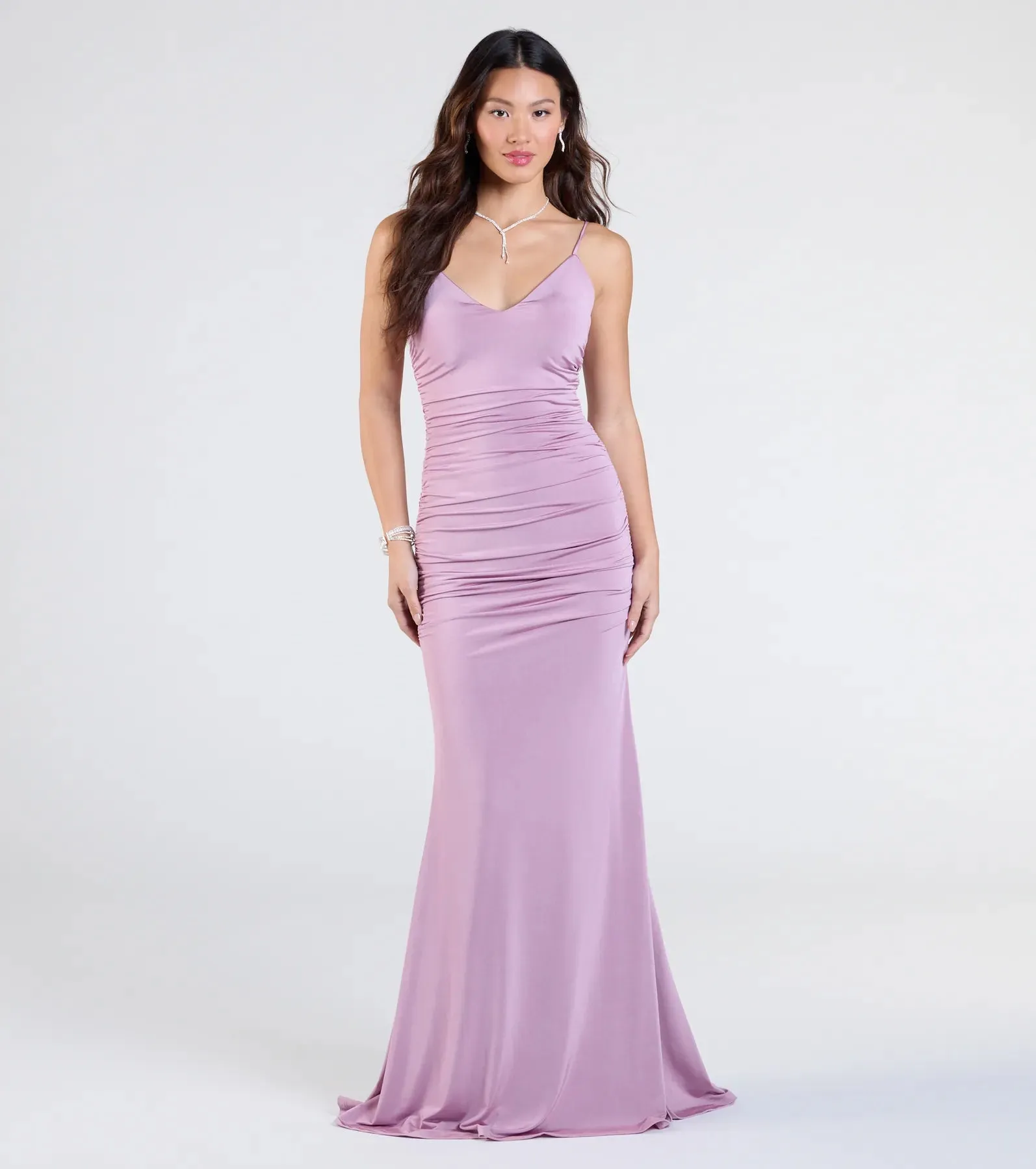 Justine V-Neck Mermaid Formal Dress