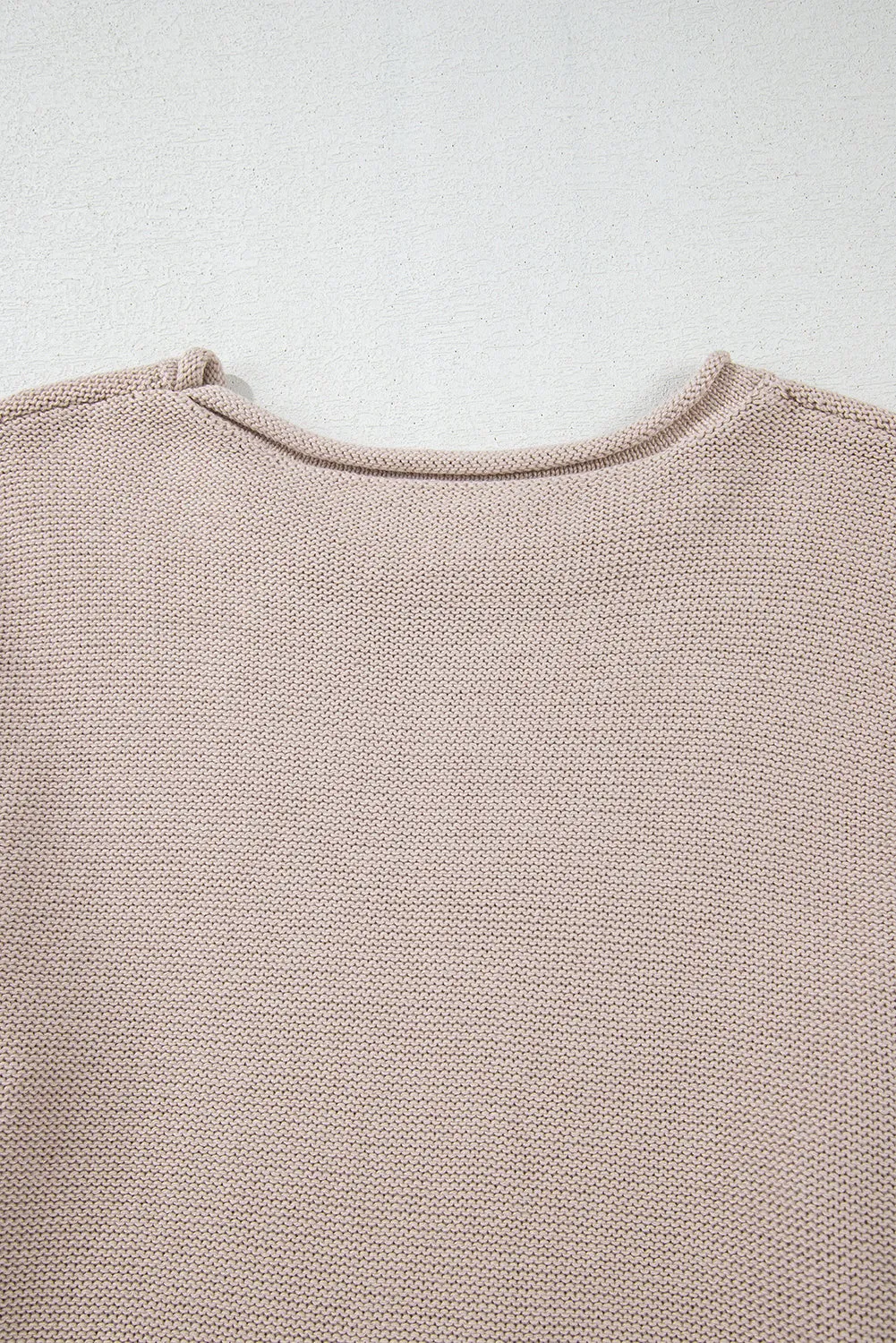 KaleaBoutique Colorblock Exposed Seam Round Neck Sweater