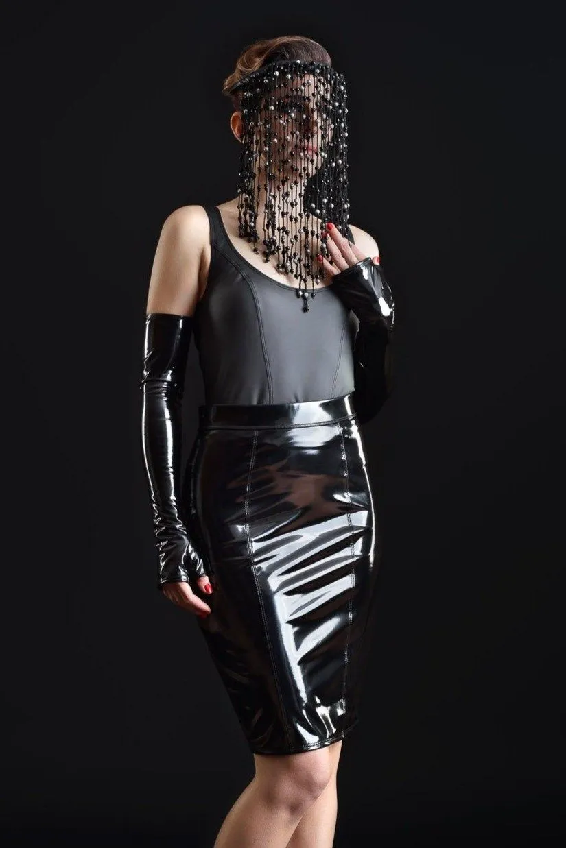 Katherine Vinyl Skirt Fetish Skirt