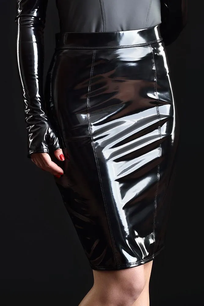 Katherine Vinyl Skirt Fetish Skirt
