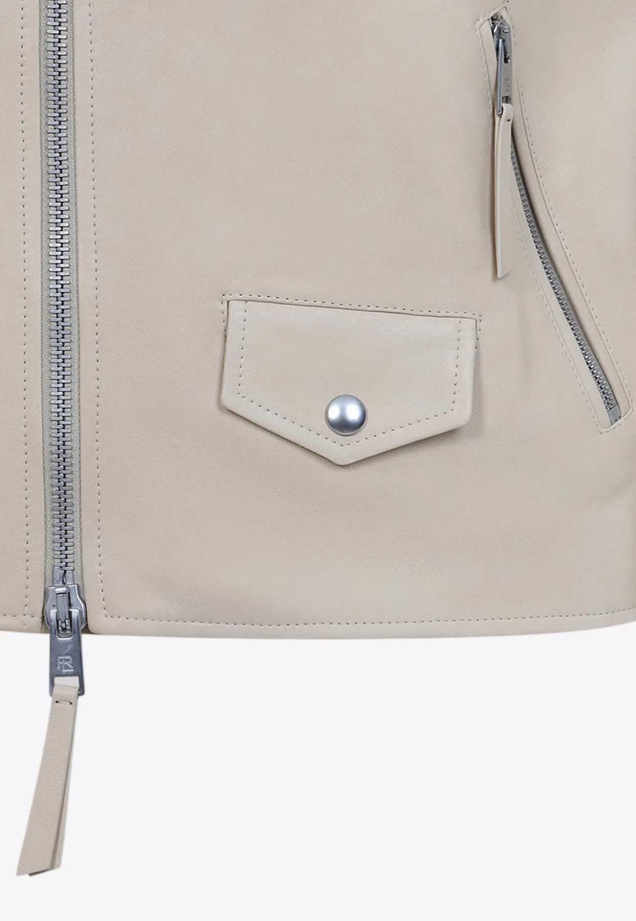 Kelley Leather Biker Jacket