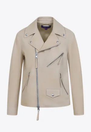 Kelley Leather Biker Jacket