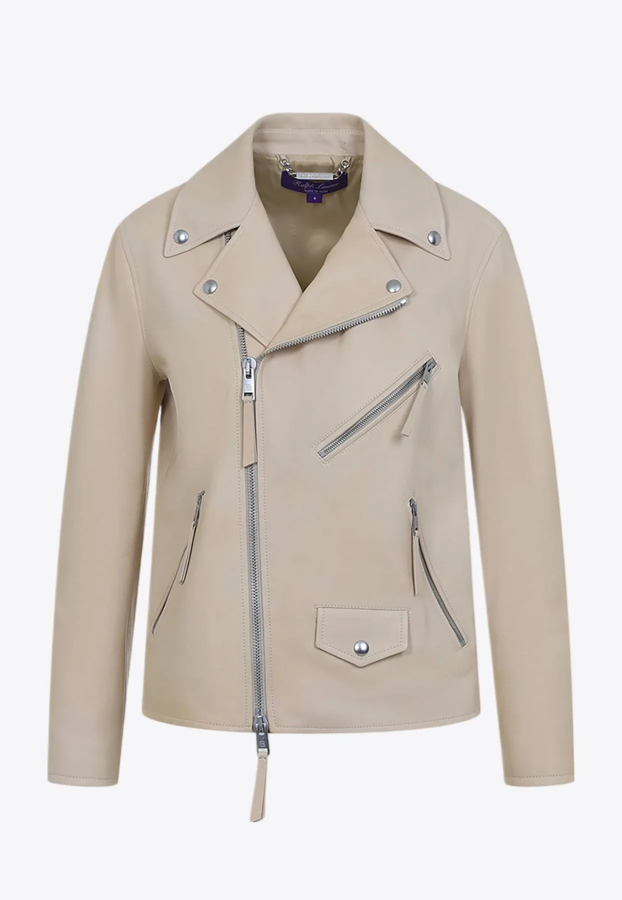 Kelley Leather Biker Jacket