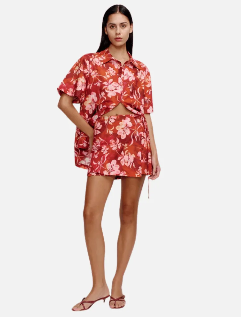 Kelly Wrap Skirt - Cherrybomb