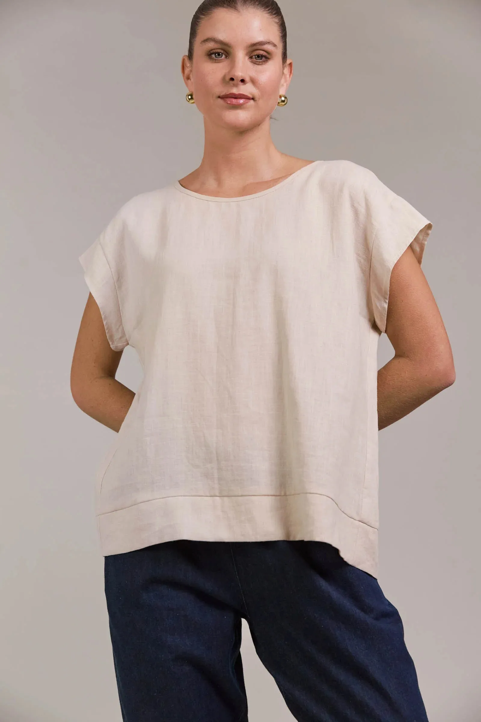 Laax Top | Ecru