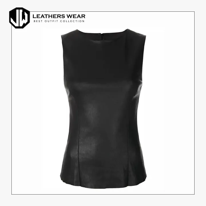 Ladies Leather Shirt