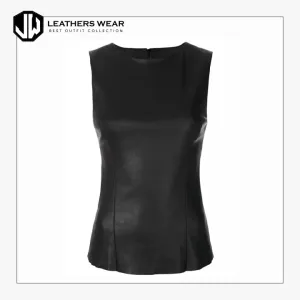 Ladies Leather Shirt